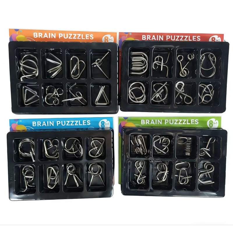 Item No.P0176Luban Lock Set – Color Box (8-Piece Set)